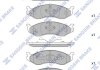 Колодки тормозные (передние) Jeep Cherokee/Grand Cherokee 83-01/Wrangler 86-10/Kia Carnival 99-01 Hi-Q (SANGSIN) SP1112 (фото 1)