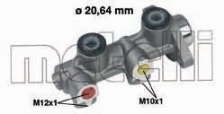 Цилиндр тормозной (главный) Opel Astra F 91-05/Combo/Corsa B 93-01/Kadett E 84-91/Vectra A 88-95 Metelli 05-0190