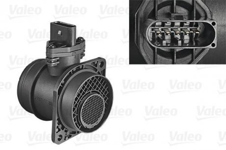 Расходомер воздуха VW T5/Caddy III 1.9TDI/SDI 03- Valeo 253703 (фото 1)