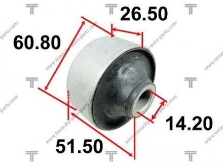 Сайлентблок важеля TENACITY AAMSU1012 (фото 1)
