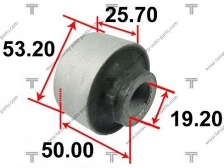 Сайлентблок рычага nissan sunny 11- TENACITY AAMNI1073 (фото 1)