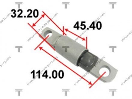 Сайлентблок рычага nissan sentra 07- TENACITY AAMNI1057 (фото 1)