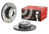 Диск тормозной (передний) BMW 5 (E34) -97 (302x22.4) BREMBO 09.5142.76 (фото 2)