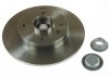 Диск тормозной (задний) Citroen C3 09-/C4/Peugeot 307/207 04-/208 12- (249х9) BREMBO 08.9512.27 (фото 1)