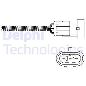 Датчик кисню Delphi ES10971-12B1