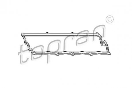Прокладка крышки клапанов Opel Combo 1.7 DI/DTI TOPRAN / HANS PRIES 206 129