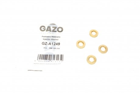 Шайба под форсунку VW Caddy III/T5 1.9/2.0 TDI 03-10 (К-кт) GAZO GZ-A1249