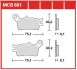 Гальмівні колодки TRW MCB601 (фото 1)