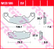 Гальмівні колодки TRW MCB586 (фото 2)