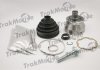 Шрус (наружный) Audi A4/A6/VW Passat B5 98-05/Skoda SuperB 02-08 (33z/27z/53mm/98mm/30mm) (+ABS45z) TRAKMOTIVE 40-0054 (фото 1)