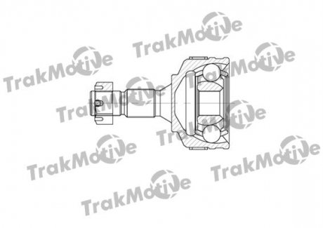 CITROEN Шрус наружный к-кт 34/25 зуб. BERLINGO 1.8 D 96-02, XSARA купе (N0) 2.0 HDi 109 01-05 TRAKMOTIVE 40-0561