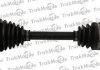 LAND ROVER Полуось прав. L=595,5mm 28/23 зуб. FREELANDER I 2.0 Td4 00-06 TRAKMOTIVE 30-0444 (фото 1)