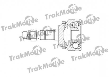 OPEL ШРУС наружный с ABS к-кт 35/33 зуб Vectra B 2,2DTI -03 TRAKMOTIVE 40-0594 (фото 1)