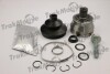 Шрус (наружный) Audi A4/A6/A8/VW Passat 94-05/Skoda SuperB 01-08 (38z/27z/59.5mm/98mm/34mm)(+ABS45z) TRAKMOTIVE 40-0029 (фото 1)