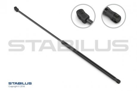 Амортизатор капота Hyundai Sonata V 05-10 (седан) STABILUS 006954 (фото 1)