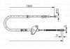 DB трос ручн.гальма лів.207-310 86-(нов.тип)1862мм BOSCH 1987477119 (фото 1)