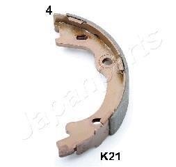 Колодки тормозные (задние) Hyundai i30/ix35/Kia Cee'd/Sportage 05- (барабанные) (167x27) JAPANPARTS GF-K21AF (фото 1)