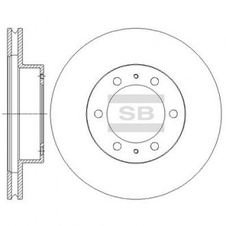 Гальмівний диск Hi-Q (SANGSIN) SD4030