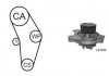 VW К-кт ГРМ (помпа + ремень + ролик) LT 28-35 II 2.5 TDI 01-06, TRANSPORTER IV 97-03, AUDI A6 C4 2.5 TDI 94-97 AIRTEX WPK-9274R03 (фото 1)