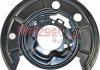 Защита диска тормозного (L) Citroen Jumper/Fiat Ducato/ Peugeot Boxer 06- METZGER 6115103 (фото 1)