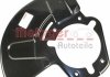 Защита диска тормозного (переднего) (R) Opel Astra H 04-12 METZGER 6115050 (фото 1)