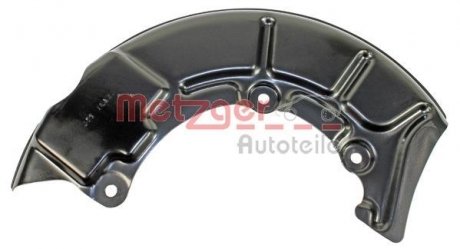 Защита диска тормозного (переднего) (R) Audi A3/Skoda Octavia/VW Golf 96-13 METZGER 6115021 (фото 1)