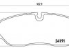 Колодки тормозные (передние) Land Rover Discovery III/IV 04-18/Range Rover III 02-12/Sport I 05-13 BREMBO P44014 (фото 1)