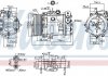 Компрессор кондиционера Citroen Berlingo/Jumpy/Fiat Scudo/Peugeot Expert 1.6HDI 07-/2.0i 00- NISSENS 89503 (фото 3)