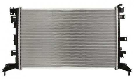Радиатор охлаждения Renault Laguna III 1.6/2.0 16V/2.0dCi 07-15 (МКПП) (670x415x23mm) NISSENS 637602 (фото 1)