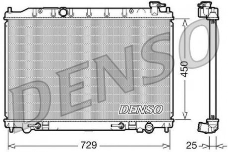 Радіатор охолоджування DENSO DRM46029 (фото 1)