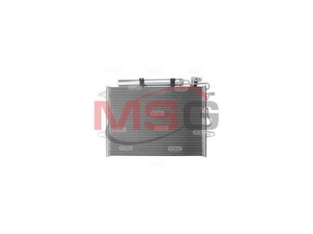 Радиатор кондиционера MB E-class (W211) 1.8-5.5 02- CARGO 260034