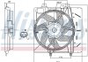 Вентилятор радиатора Citroen C2/C3 1.1-1.6 02-/Peugeot 1007/207/208 1.0-1.6 05- NISSENS 85991 (фото 3)