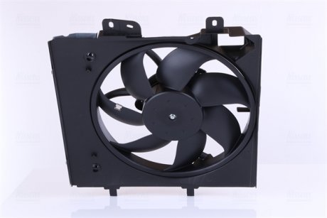 Вентилятор радиатора Citroen C2/C3 1.1-1.6 02-/Peugeot 1007/207/208 1.0-1.6 05- NISSENS 85991 (фото 1)