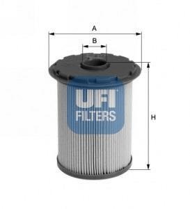 Фильтр топливный Ford Focus/Mondeo 1.8TDCI 04- UFI 26.696.00 (фото 1)