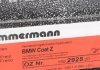 Диск тормозной (задний) BMW 2 (F44-46)/X1 (F48) /i3 Hybrid 13- (280x10) ZIMMERMANN 150.2925.20 (фото 6)