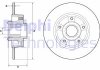 Диск тормозной (задний) Renault Megane III/Scenic III 08- (260x8) Delphi BG9137RS (фото 1)