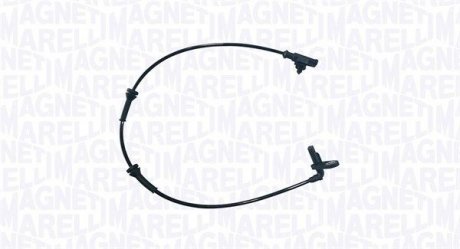 NISSAN датчик ABS задн.лів.Note, Micra 02- MAGNETI MARELLI 172100176010