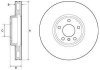 Диск тормозной (передний) BMW 5 (F10/F11)/6 (F12/F13)/7 (F01-F04) 10- (348x36) (L) Delphi BG9155C (фото 1)