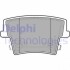 Колодки тормозные (передние) Toyota Prius 08- Delphi LP2035 (фото 1)