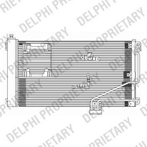 Радиатор кондиционера MB C-class (W203/S203) 2.2/2.7CDI (OM611/OM646/OM612) Delphi TSP0225610