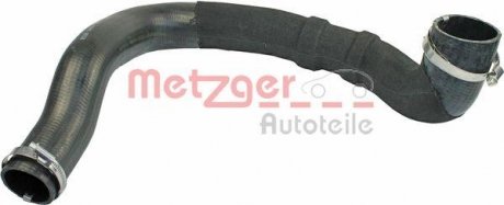 Патрубок интеркулера Audi Q7/VW Touareg 3.0TDI 04-10 METZGER 2400243 (фото 1)