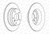 Диск тормозной (задний) BMW 3 (E36) 90-99/3 (E46) 98-06 (280x10) FERODO DDF249 (фото 2)