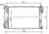 Радіатор охолодження CHEVROLET Epica (V250) AT (AVA) AVA COOLING DW2135 (фото 2)