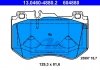 Комплект гальмівних колодок з 4 шт. дисків ATE 13.0460-4880.2 (фото 1)
