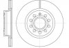 Гальмівний диск перед. A3/Caddy/Golf/Jetta/Leon/Octavia/Toledo 03- WOKING D6647.10 (фото 1)