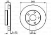 FORD диск гальмівний Scorpio 85- (вентильований) BOSCH 0986478195 (фото 1)