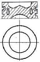 Поршень двигуна NURAL 87-432207-00