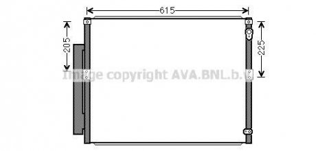 Радіатор кондіционера (вир-во) AVA COOLING TOA5564D (фото 1)