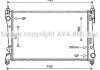 Радіатор охолодження FIAT DOBLO (AVA) AVA COOLING FTA2449 (фото 1)