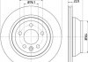 VW Диск тормозной задний &quot;17&quot; T5,Touareg 02- HELLA 8DD 355 109-801 (фото 1)